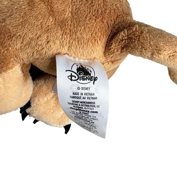 Disney Store The Lion King Scar Plush Stuffed Animal 14" Disney Villain - Picture 4 of 4